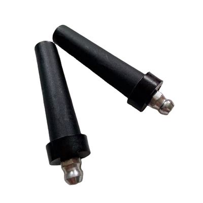 Imballatori per iniezione in acciaio a testa piatta con bottone con materiale di base in acciaio 16*125 mm