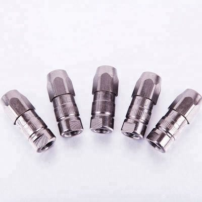 Stile di design tradizionale impermeabile nero in acciaio inossidabile Grease Nipple Coupler per confezionatori di iniezione