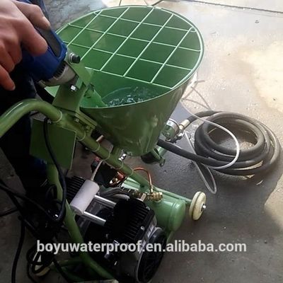 Funzione di iniezione di resina Parete macchina portatile di intonaco del cemento per incastrare il calcestruzzo