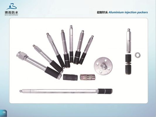 Materiale di base in alluminio imballatore per iniezione di matita in acciaio ad alta pressione con testa rimovibile