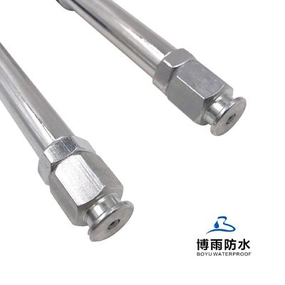 Flat Head Nipple M8 Injection Packer Steel 18*170mm Disegno personalizzabile da esportatore