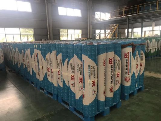 Membrana di materiale laminato in PVC impermeabile per costruzione di case entro 1,2-2,0 metri di larghezza