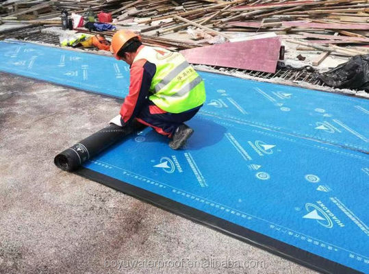 Membrana di materiale laminato in PVC impermeabile per costruzione di case entro 1,2-2,0 metri di larghezza