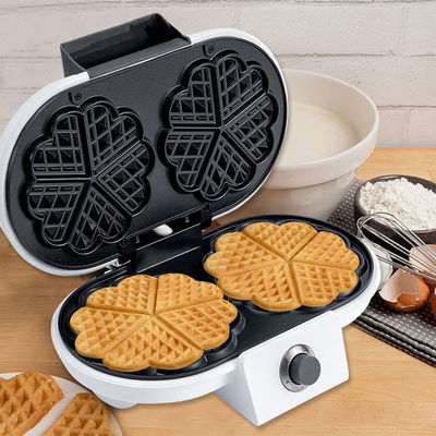 Logo personalizzato Acceptabile doppio Waffle Maker per la pulizia rapida e non attaccare cucina