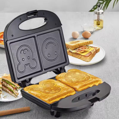 Logo personalizzato Acceptabile doppio Waffle Maker per la pulizia rapida e non attaccare cucina