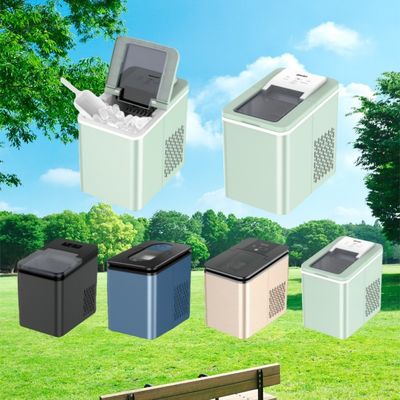 Personalizzazione 1.8L Capacità d'acqua Operazione silenziosa Auto Outdoor DC Ice Maker Bullet Ice