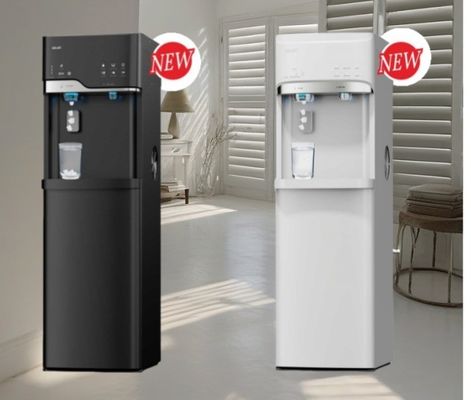 Dispensatore d'acqua in piedi con alloggiamento in acciaio inossidabile
