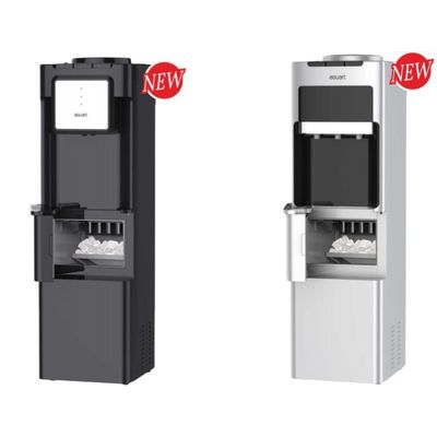 Dispensatore d'acqua in piedi ad alta capacità con macchinario per ghiaccio a sfere e pezzetti personalizzabile