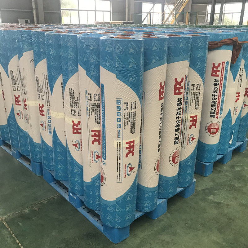 Membrana di materiale laminato in PVC impermeabile per costruzione di case entro 1,2-2,0 metri di larghezza
